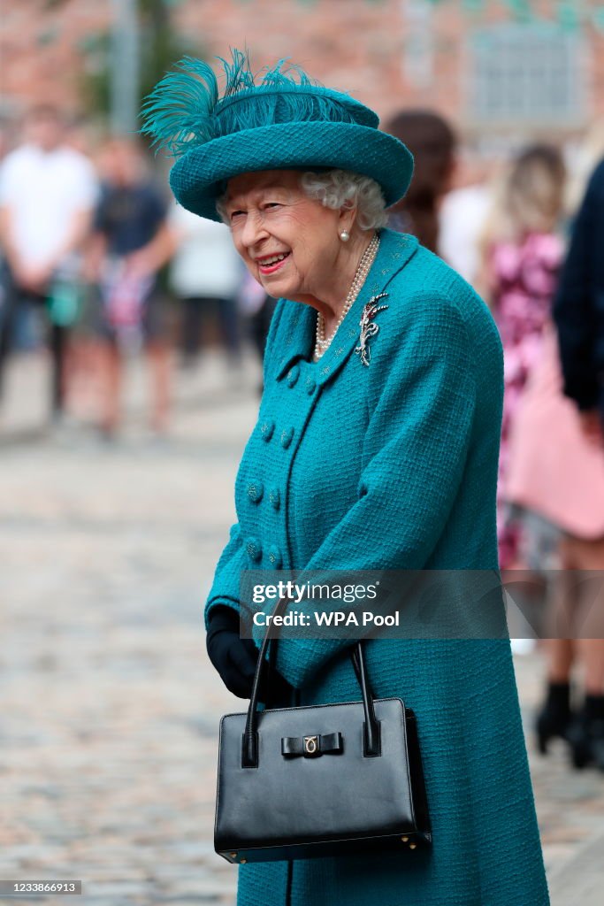 The Queen Visits Manchester