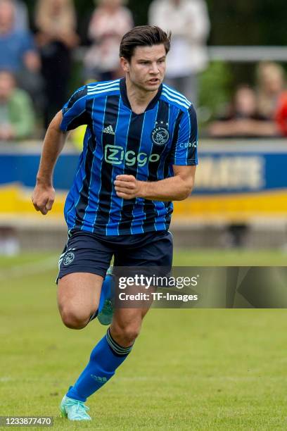 Jurgen Ekkelenkamp of Ajax Amsterdam looks on during the Pre-Season Friendly match between Quick 20 Oldenzaal and Ajax Amsterdam at Sportpark KVV...