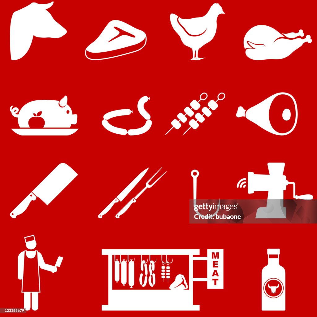 Butcher and meat shop