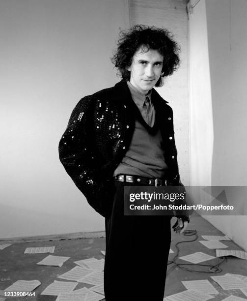 British actor Phil Daniels dressed as his character of Alex DeLarge in Ron Daniels' musical adaptation of A Clockwork Orange which played at The...