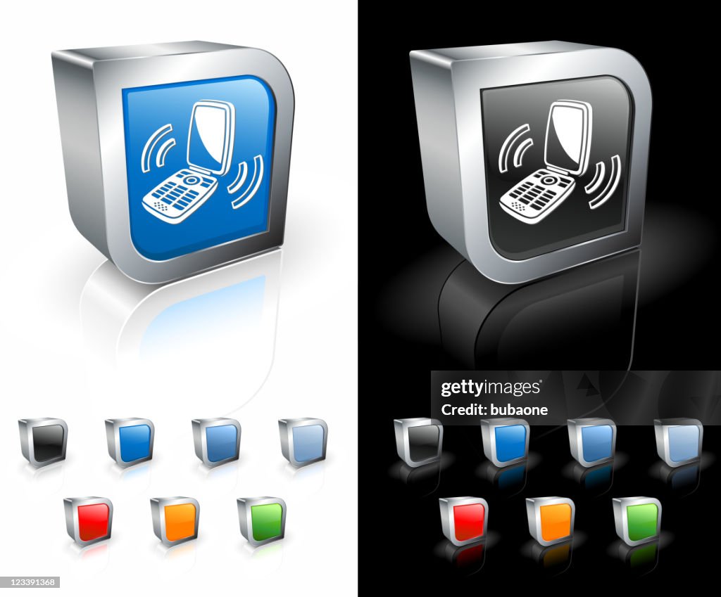 Phone 3d Vector Message Cell Phone 3d Royalty Free Vector Art High-Res Vector Graphic - Getty ...