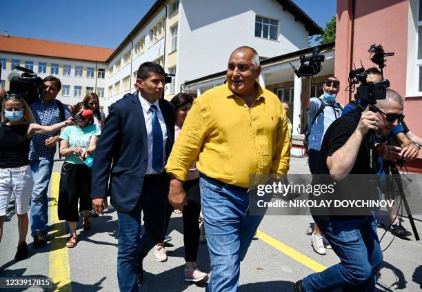 Former Bulgaria's Prime Minister and leader of centre-right GERB party, Boyko Borisov , who came out first in the last election in April with 26...