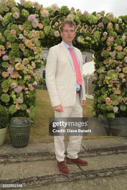 Dan Snow attends Cartier Style Et Luxe at the Goodwood Festival Of Speed at Goodwood Racecourse on July 11, 2021 in Chichester, England.