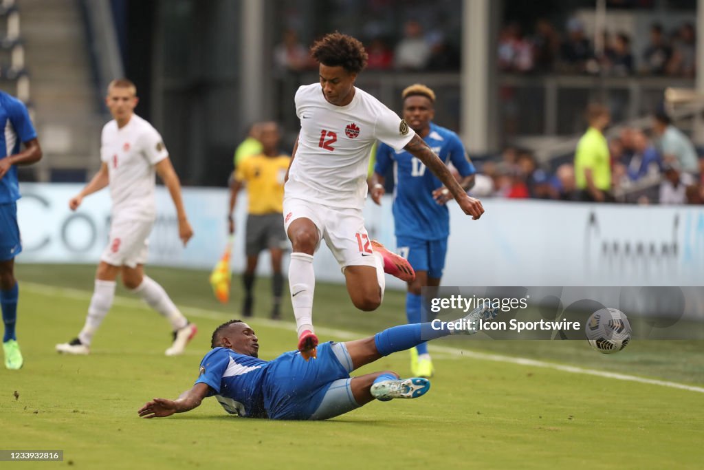 SOCCER: JUL 11 Concacaf Gold Cup - Canada v Martinique