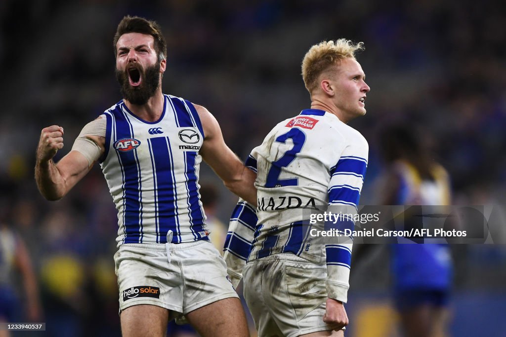 AFL Rd 17 - West Coast v North Melbourne