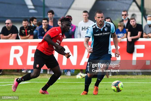 Players of Le Havre during the friendly match between Rennes and Le... News Photo - Getty Images