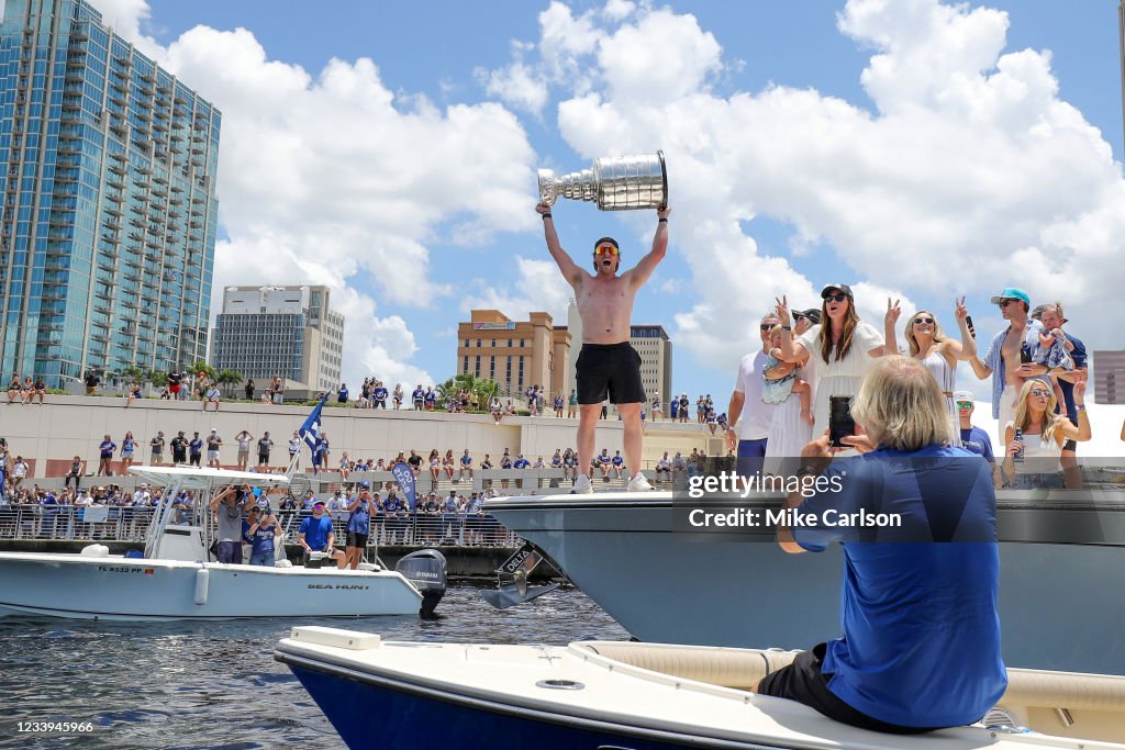 Tampa Bay Lightning Boat Parade