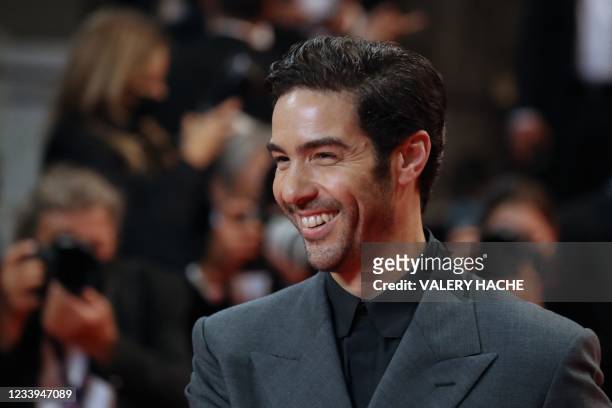 French actor and member of the Jury of the Official Selection Tahar Rahim arrives for the screening of the film "Bac Nord" at the 74th edition of the...