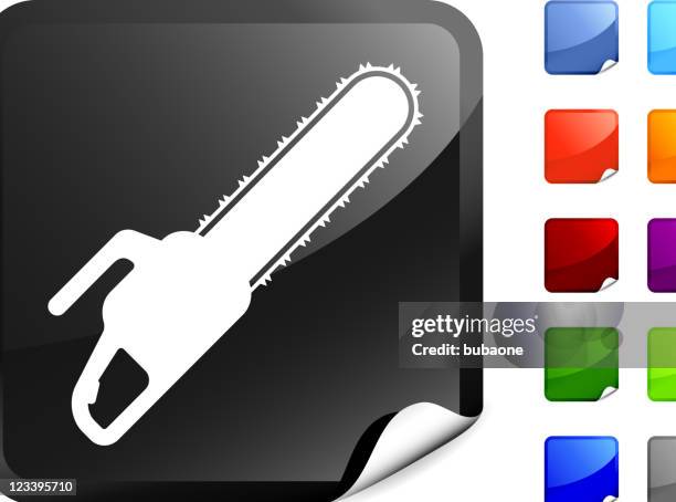 chain saw internet royalty free vector art - chainsaw stock illustrations