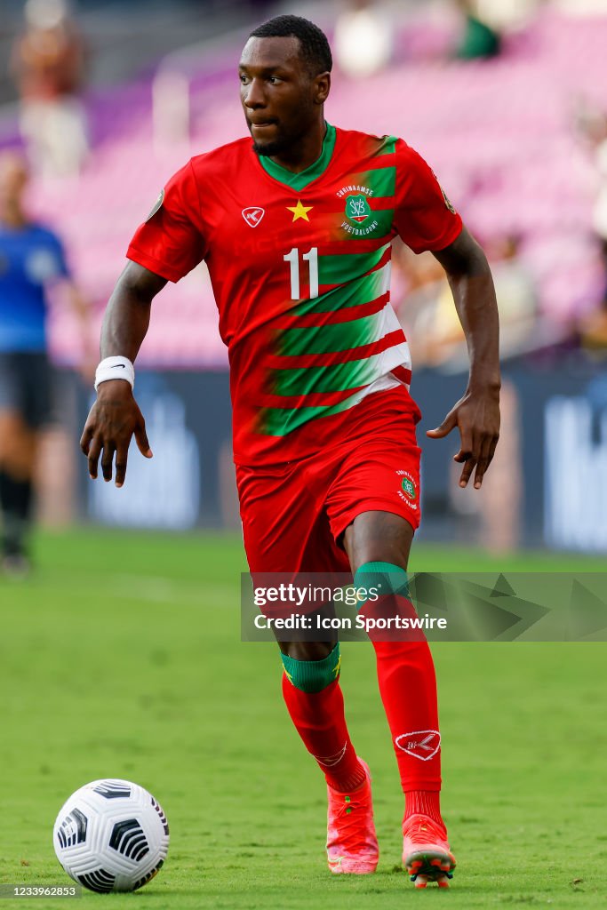 SOCCER: JUL 12 Concacaf Gold Cup - Jamaica v Suriname