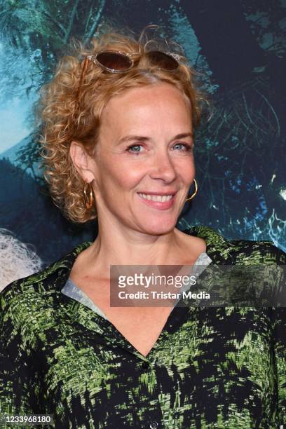 Katja Riemann during the "Catweazle" photocall at Zoopalast on July 13, 2021 in Berlin, Germany.