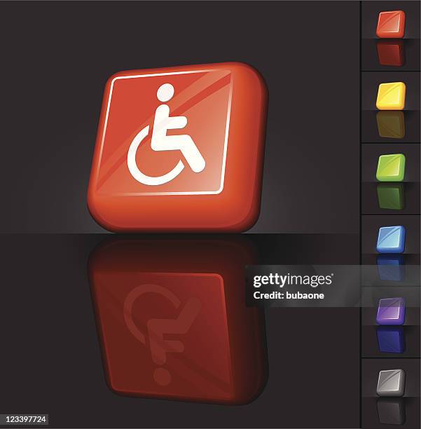 Handicap Rectangular Button Handicap Button Photos and Premium High Res Pictures - Getty Images