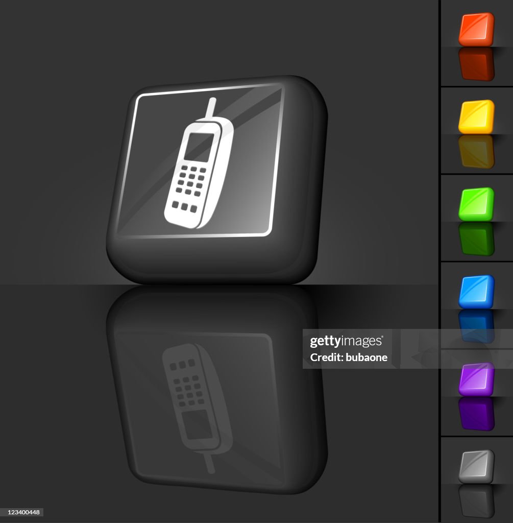 Cordless Phone 3d Button Design High-Res Vector Graphic - Getty Images