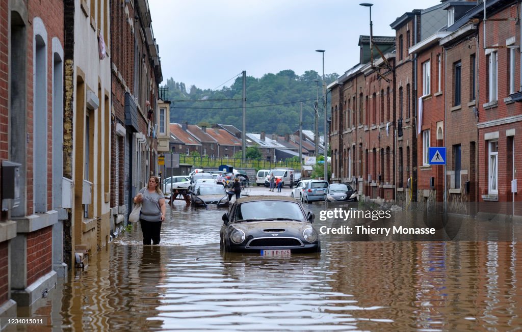 Liege Province Suffers Severe Flooding After Heavy Rainfall