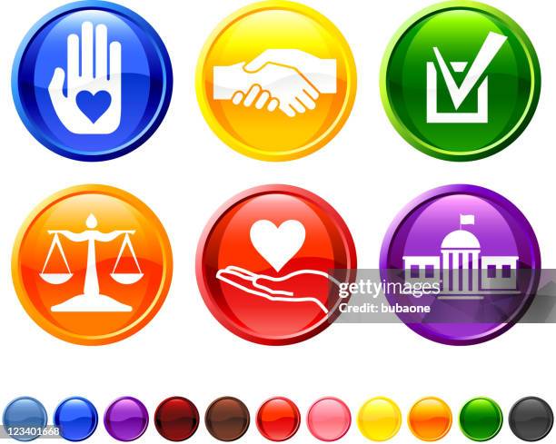 character traits royalty free vector icon set - migration icon stock illustrations