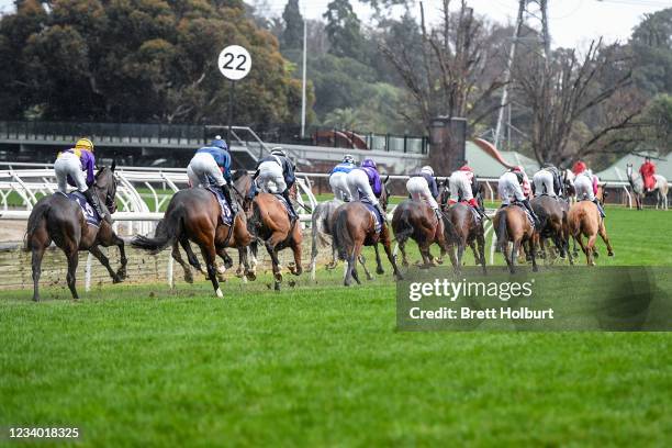 The Flemington Cup 1849 at Flemington Racecourse on July 17, 2021 in Flemington, Australia.