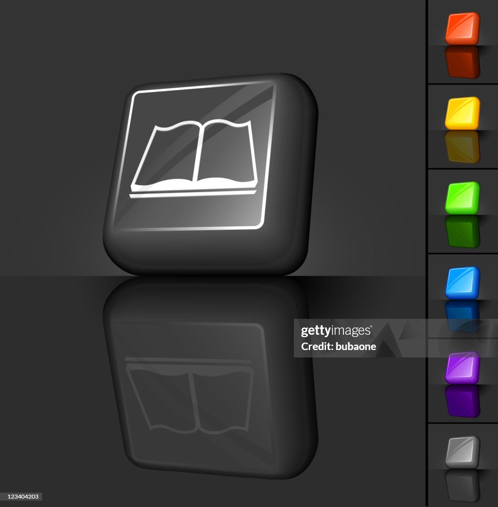 Openable Button Book Open Book 3d Button Design High-Res Vector Graphic - Getty Images