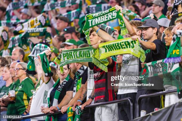 Timbers Fans Portland Timbers Fans Photos and Premium High Res Pictures - Getty Images