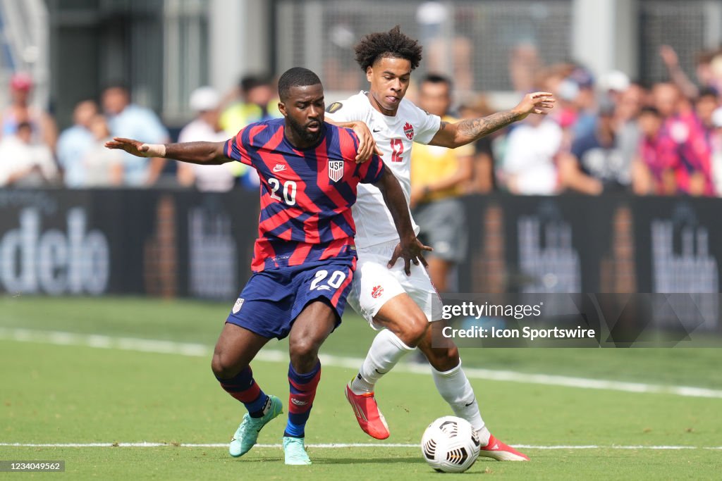 SOCCER: JUL 18 Concacaf Gold Cup - USA v Canada