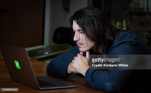 Vlad Tenev, CEO and Co-Founder, Robinhood in his office on July 15, 2021 in Menlo Park, California.