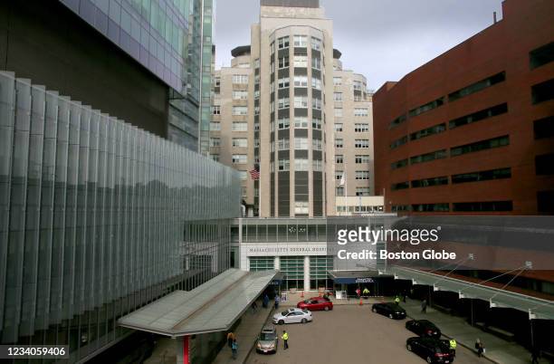 Boston, MA Massachusetts General Hospital entrance on Fruit Street in Boston on March 24, 2021. Efforts to consolidate some functions of...