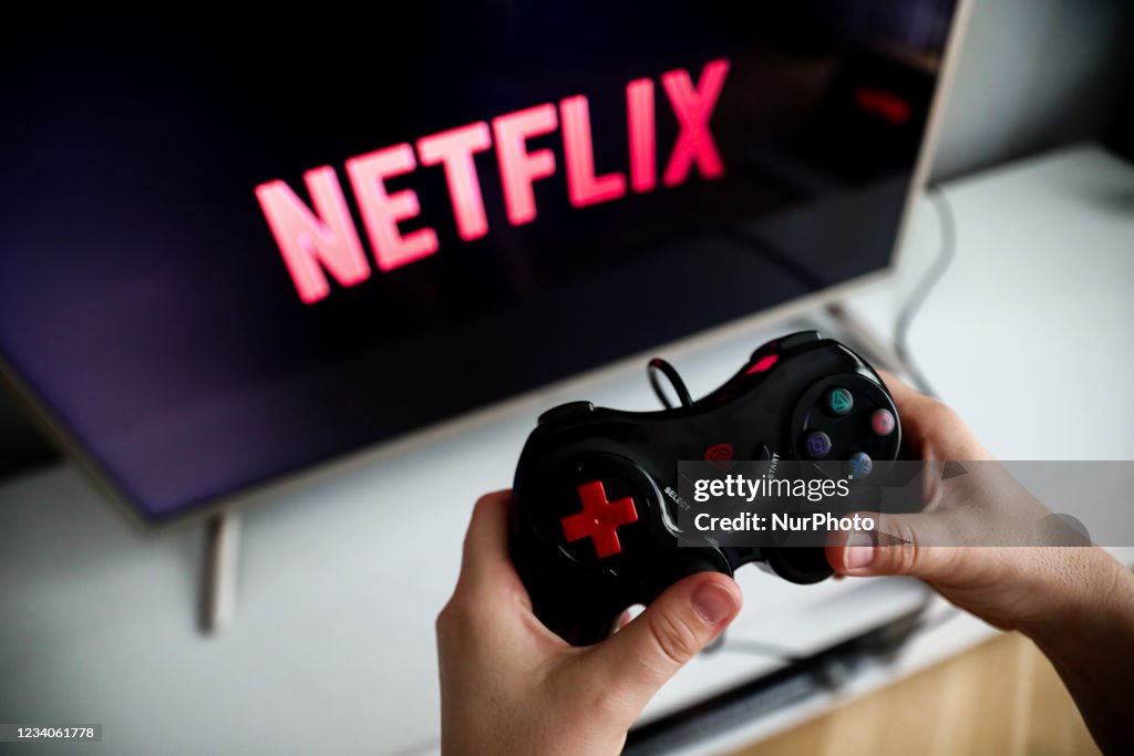 Netflix Gaming Photo Illustrations