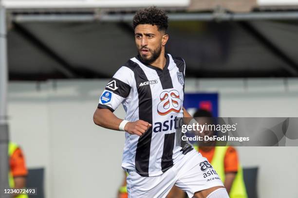 Bilal Basacikoglu of Heracles Almelo looks on during the Pre-Season Friendly match between FC Volendam and Heracles Almelo at Kras Stadion on July...
