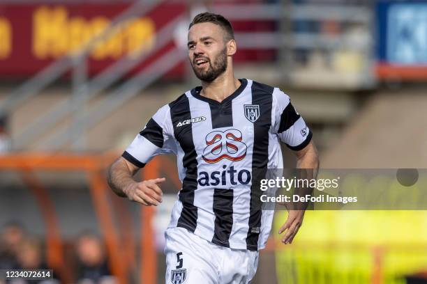 Marco Rente of Heracles Almelo looks on during the Pre-Season Friendly match between FC Volendam and Heracles Almelo at Kras Stadion on July 16, 2021...