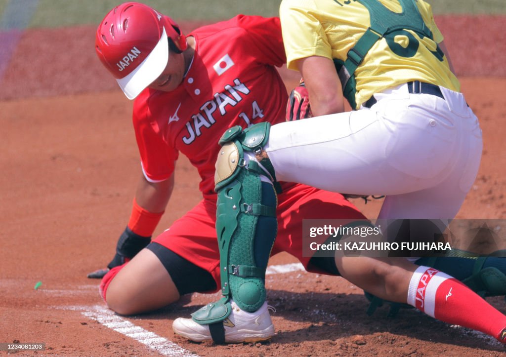 BASEBALL/SOFTBALL-OLY-2020-2021-TOKYO-AUS-JPN