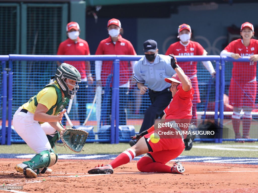 TOPSHOT-BASEBALL/SOFTBALL-OLY-2020-2021-TOKYO-AUS-JPN