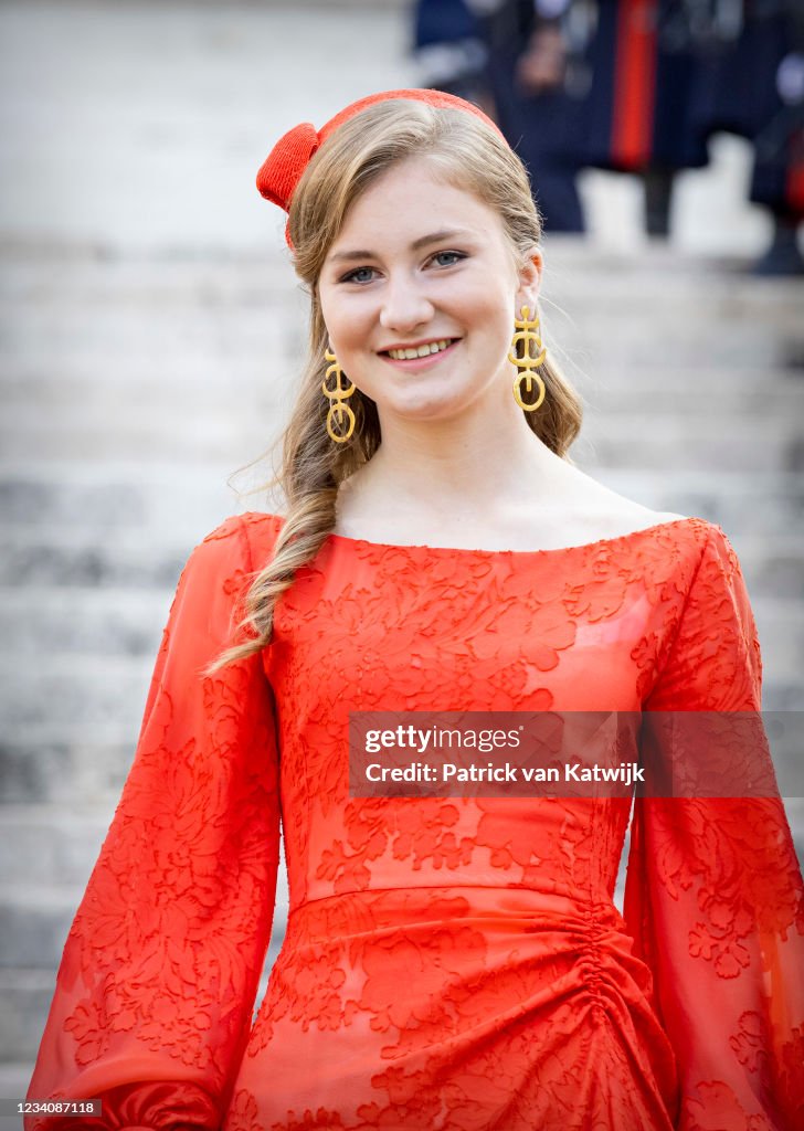 Belgium Royal Family Attends National Day Ceremony