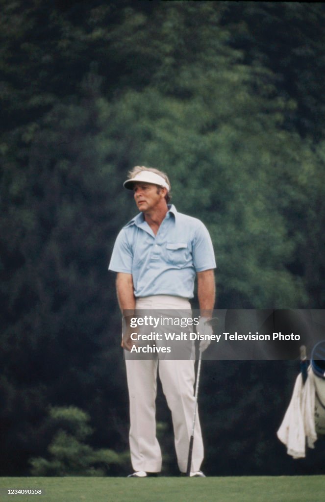 Arnold Palmer Competing In The 1973 US Open