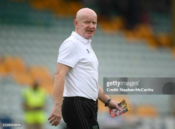 Donegal , Ireland - 11 July 2021; Donegal manager Declan Bonner before the Ulster GAA Football Senior Championship Quarter-Final match between Derry...