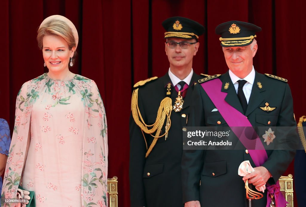 Belgium Royal Family Attends National Day Ceremony