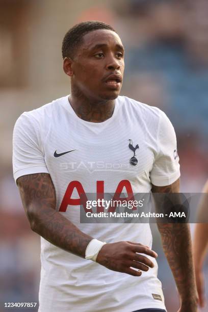 Steven Bergwijn of Tottenham Hotspur during the pre-season friendly between Colchester United and Tottenham Hotspur at JobServe Community Stadium on...