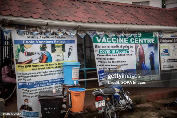 Connaught Hospital in central Freetown offers both Ebola and COVID-19 vaccines. Sierra Leone is currently experiencing a third wave of coronavirus...