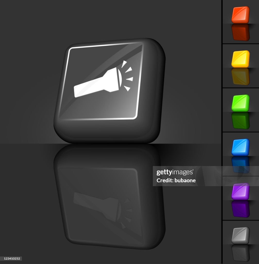 Flashy Button Flash Light 3d Button Design High-Res Vector Graphic - Getty Images