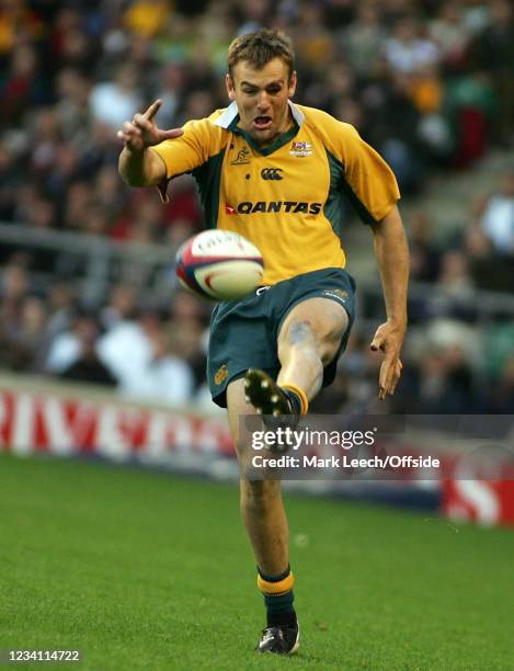 International Rugby, England v Australia, Chris Latham of Australia.