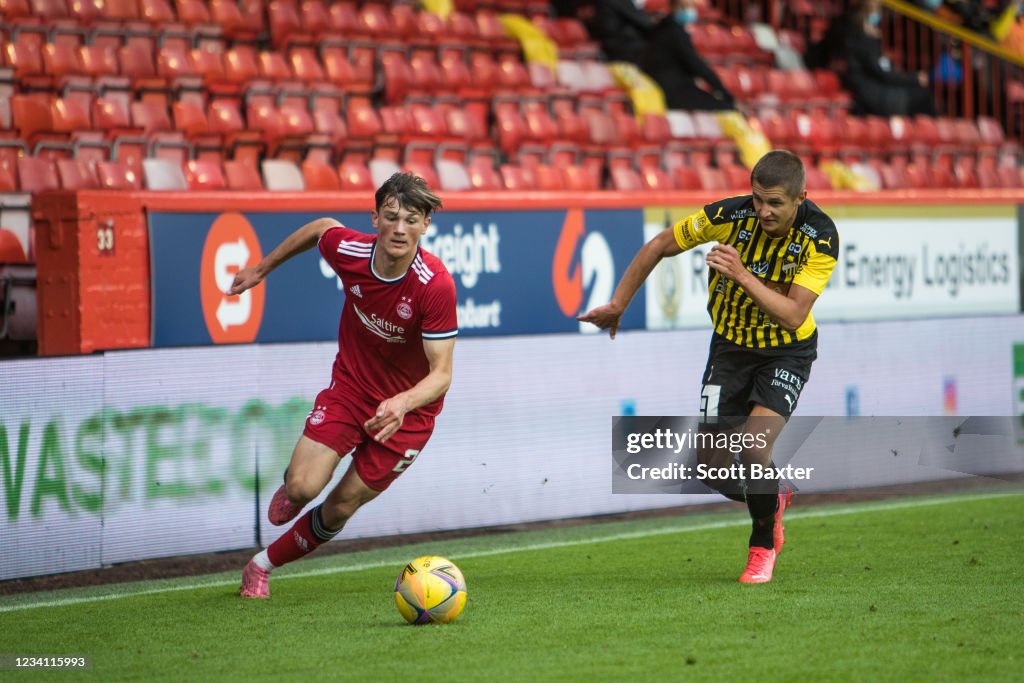 Aberdeen v BK Hacken - UEFA Conference League Second Qualifying Round: First Leg
