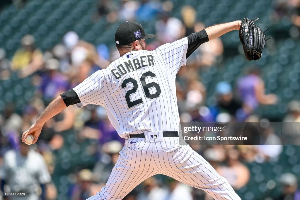 MLB: JUL 21 Mariners at Rockies