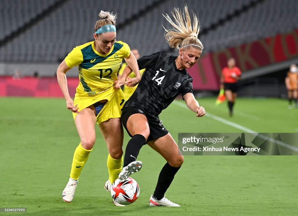 JAPAN-TOKYO-OLY-FOOTBALL-WOMEN'S-AUS VS NZL