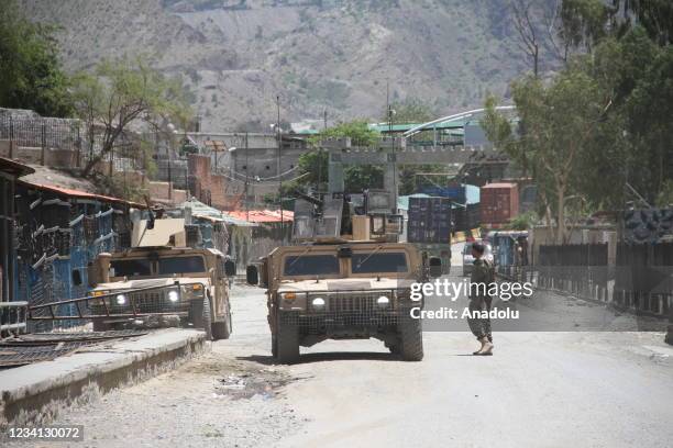 Afghan security forces deployed and start operations against Taliban around Torkham border point between Afghanistan and Pakistan in Nangarhar...