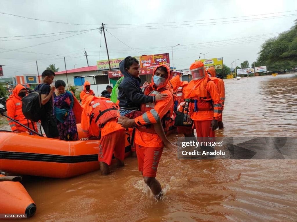 Deaths rise to 39 after heavy rains hit western India