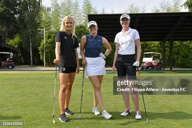 Matilde Lundorf Skovsen attends European Ladies' Amateur Championship 2021 at Royal Park I Roveri Golf & Country Club on July 23, 2021 in Turin,...