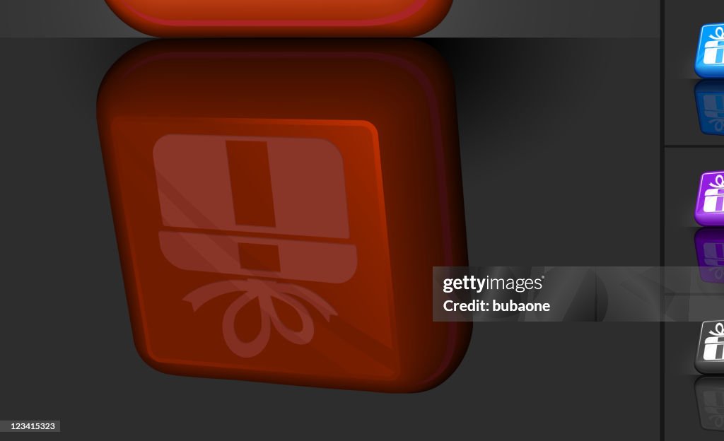 Gift Box Button Gift Box 3d Button Design High-Res Vector Graphic - Getty Images