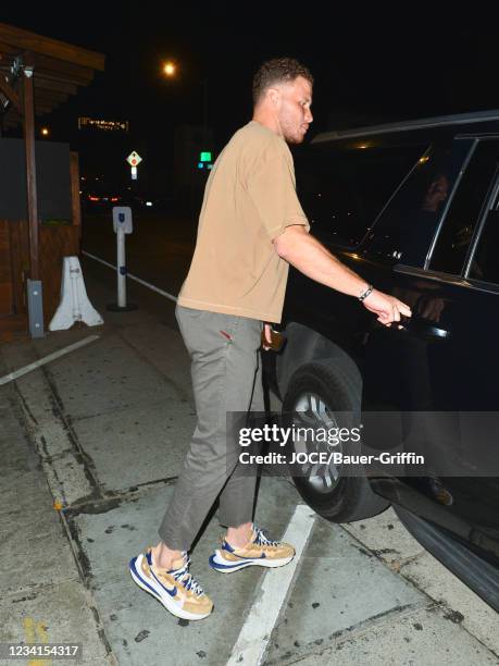 Blake Griffin is seen on July 23, 2021 in Los Angeles, California.