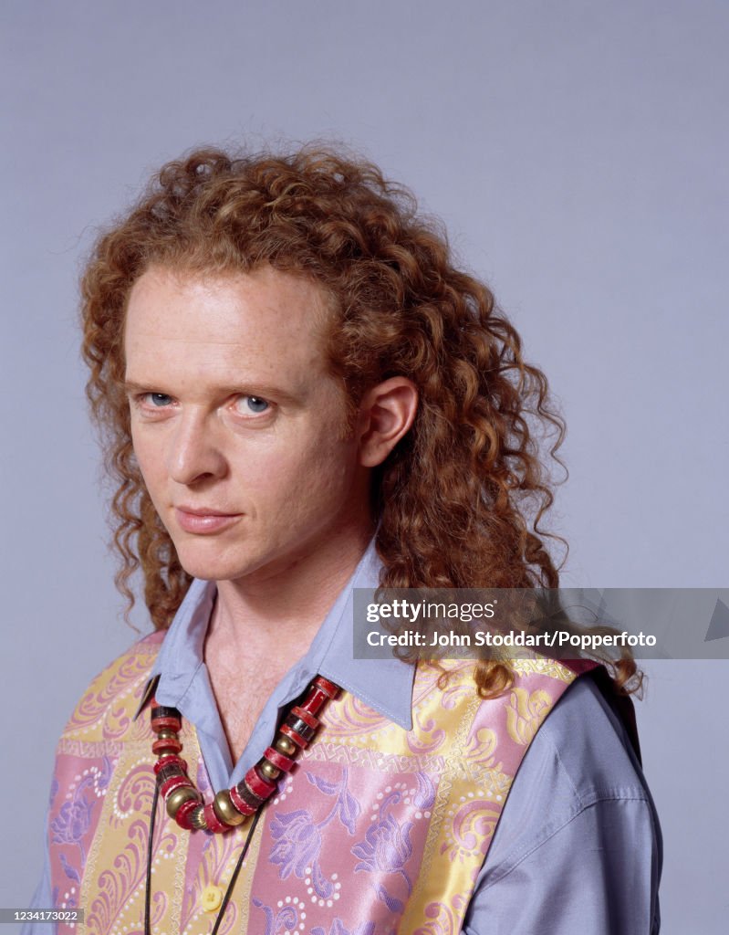 Mick Hucknall, lead singer of Simply Red, photographed on 29th July