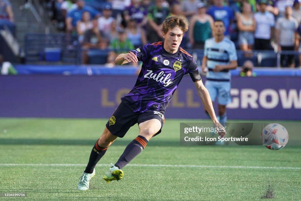 SOCCER: JUL 25 MLS - Sporting Kansas City at Seattle Sounders FC