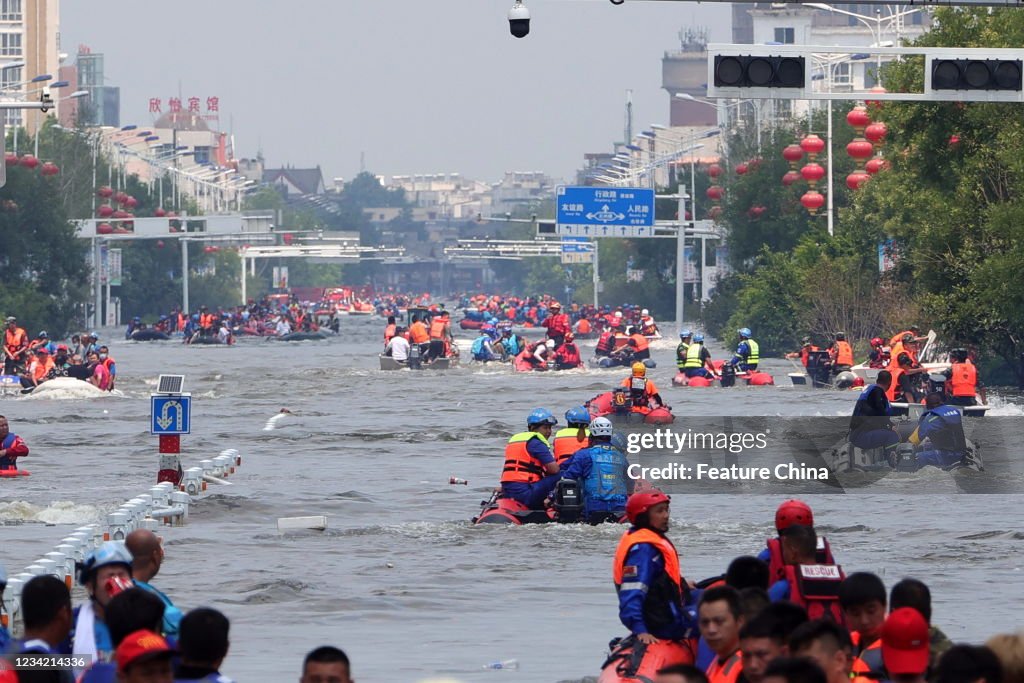 China Henan Massive Evacuation