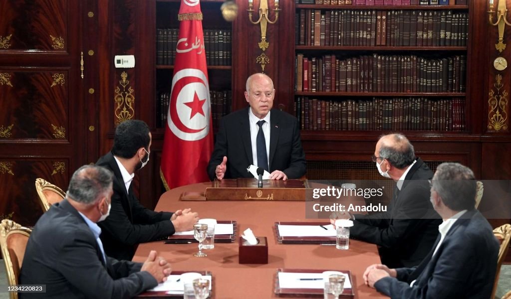 Tunisian President Kais Saied